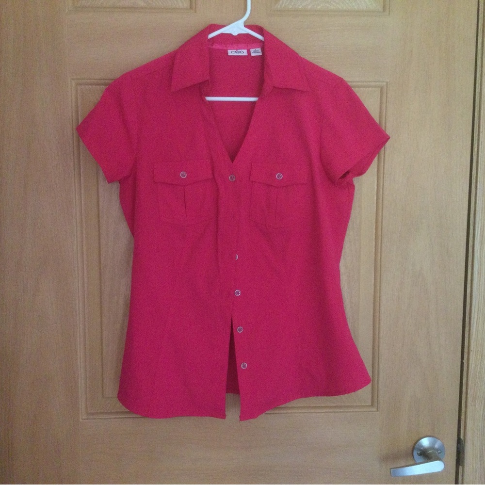 Cato Button Up Short Sleeve Shirt